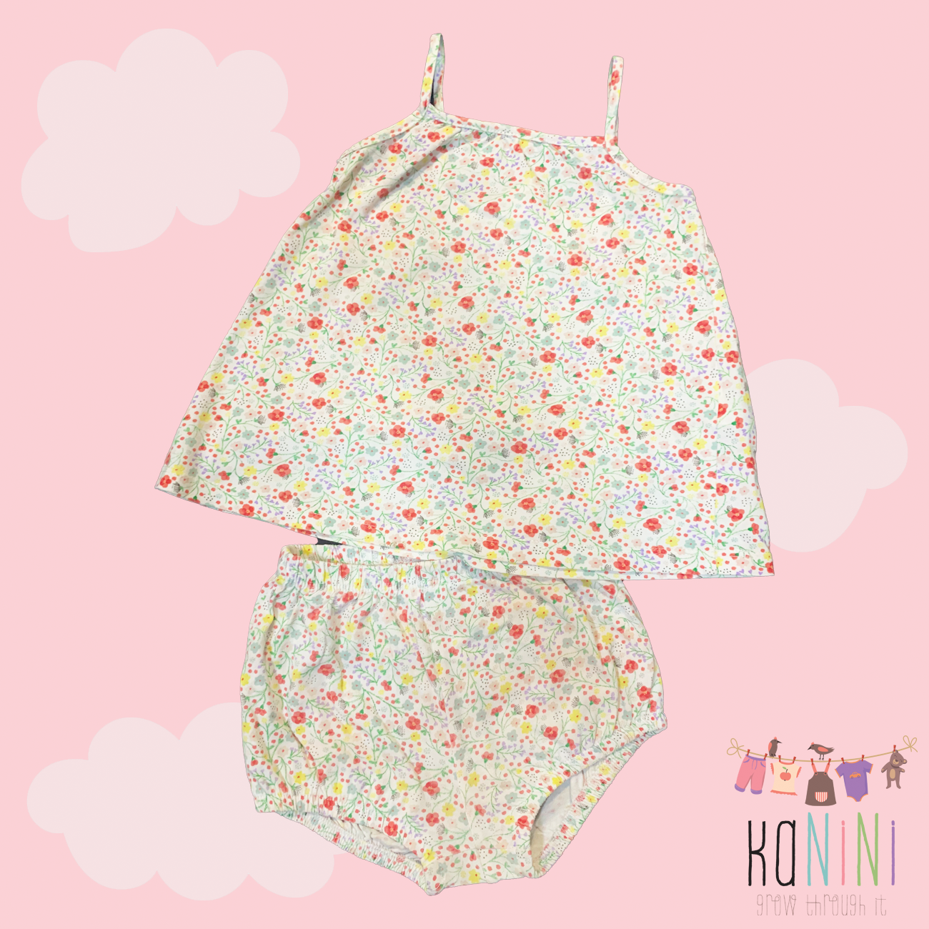 Featured image for “H&M 6-12 Months Girls Outfit Set”