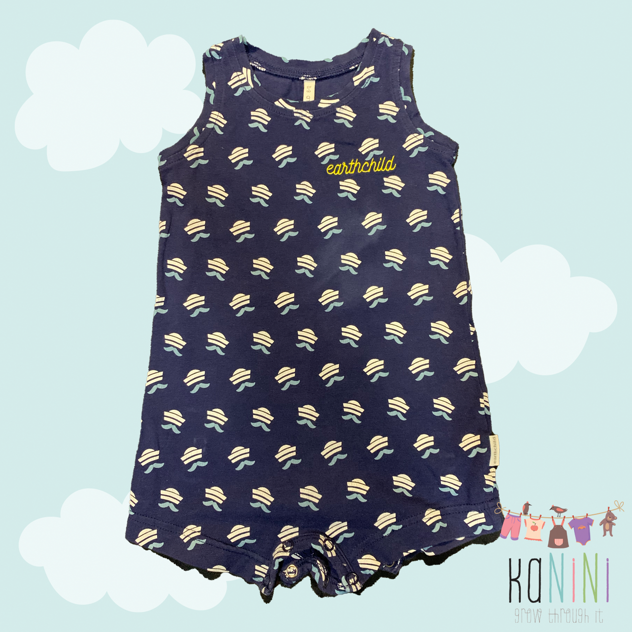 Featured image for “Earthchild 6-12 Months Boys Romper”