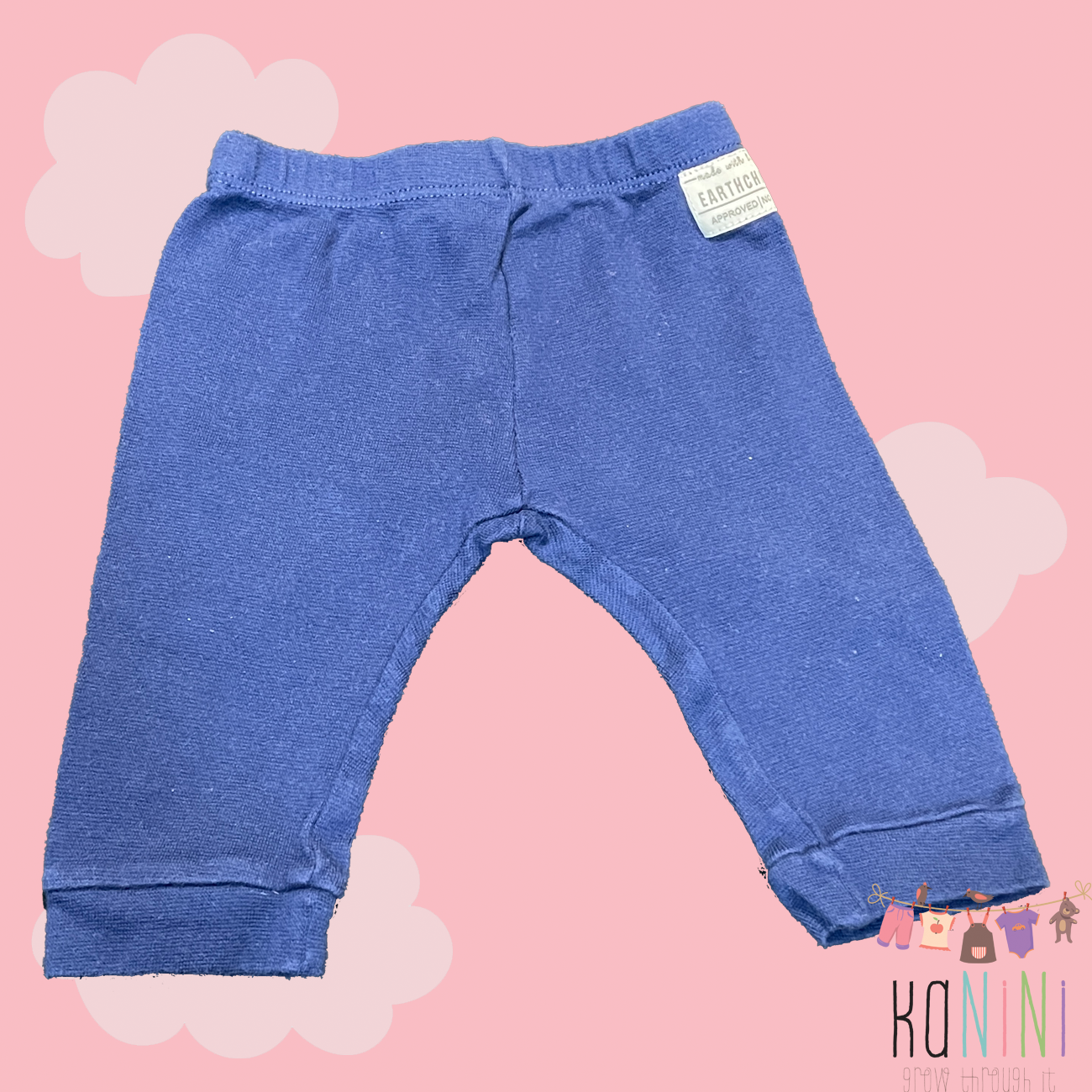 Featured image for “Earthchild 3 - 6 Months Unisex Navy Leggings”