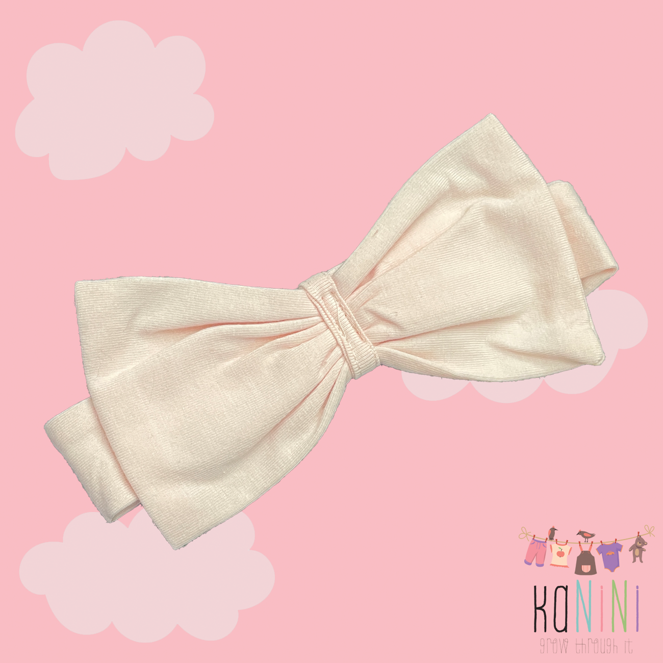 Featured image for “Earthchild 3 - 6 Months Girls Pink Bow Headband”