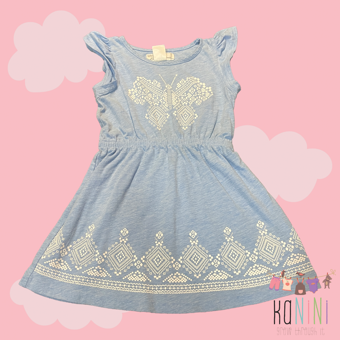 Featured image for “H&M 2 - 4 Years Girls Blue Dress”