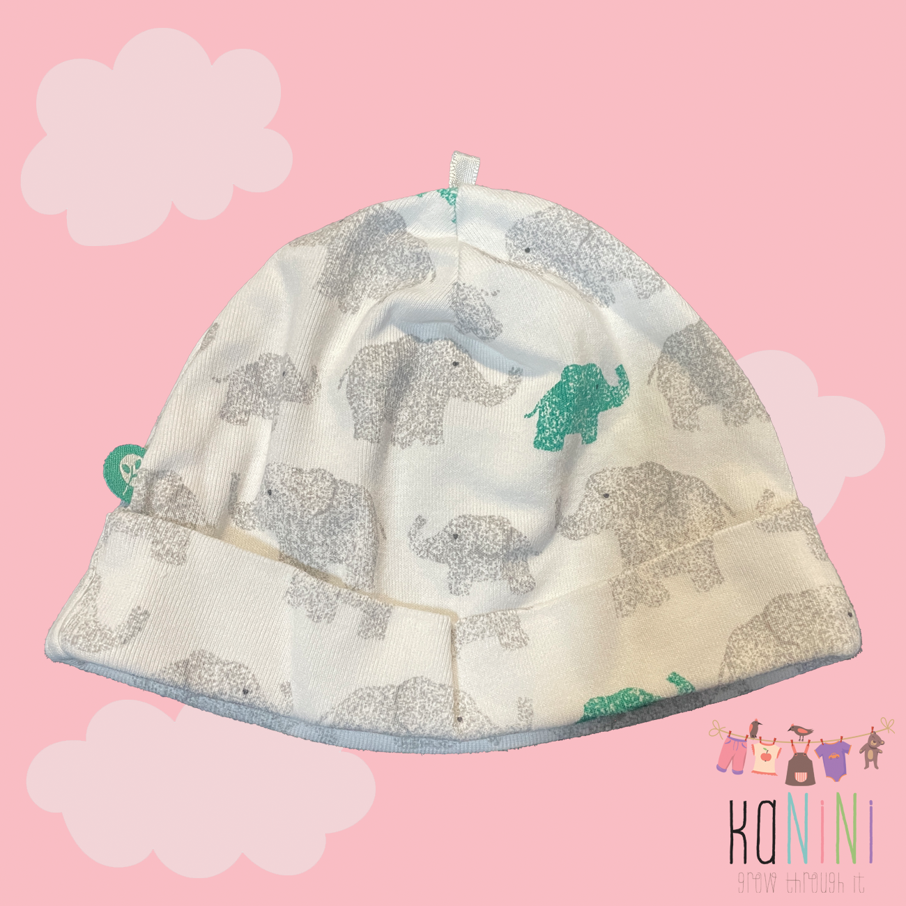 Featured image for “6 Months Girls Elephant Beanie”