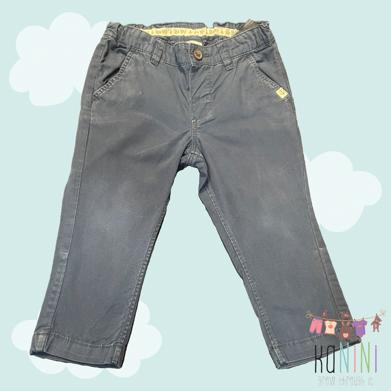 Featured image for “H&M 12 - 18 Months Boys Navy Chinos”