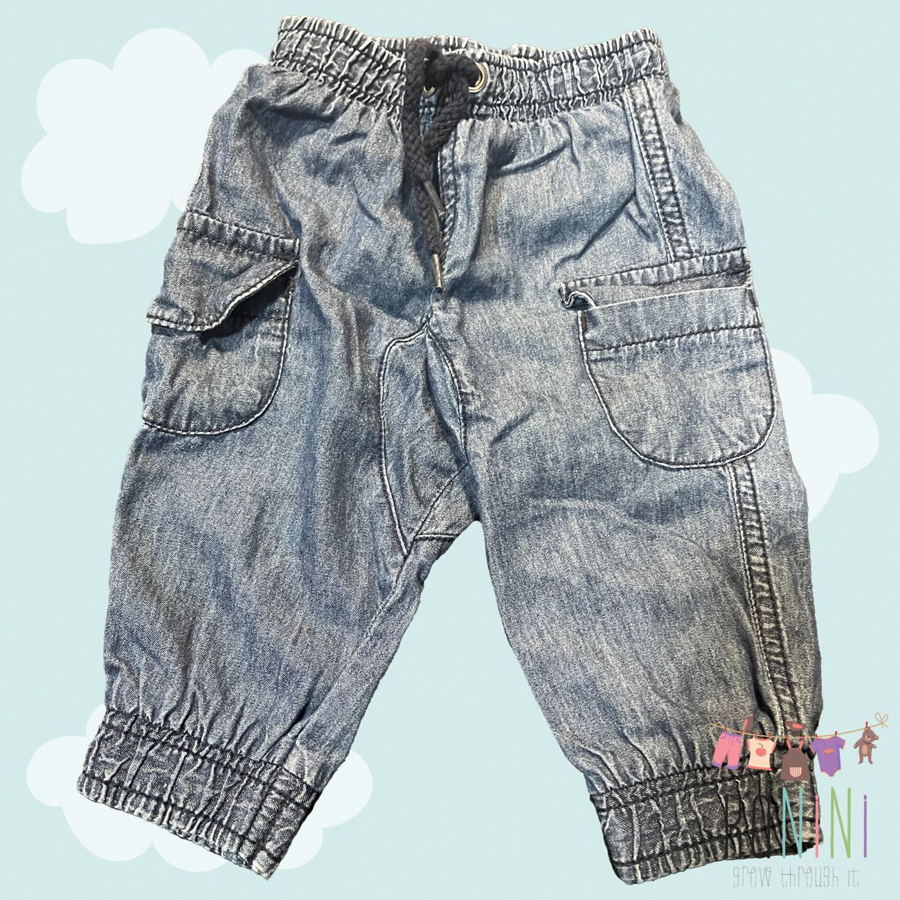 Featured image for “Woolworths 3 - 6 Months Boys Denim Pants”