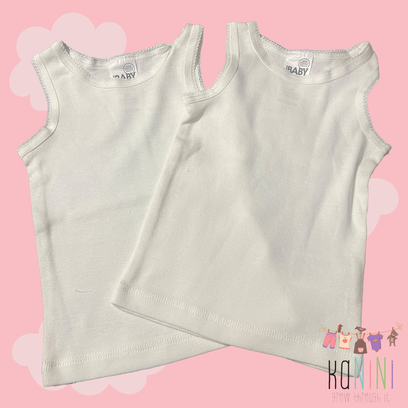 Featured image for “Cotton On 0 - 3 Months Girls Vest Combo Pack”