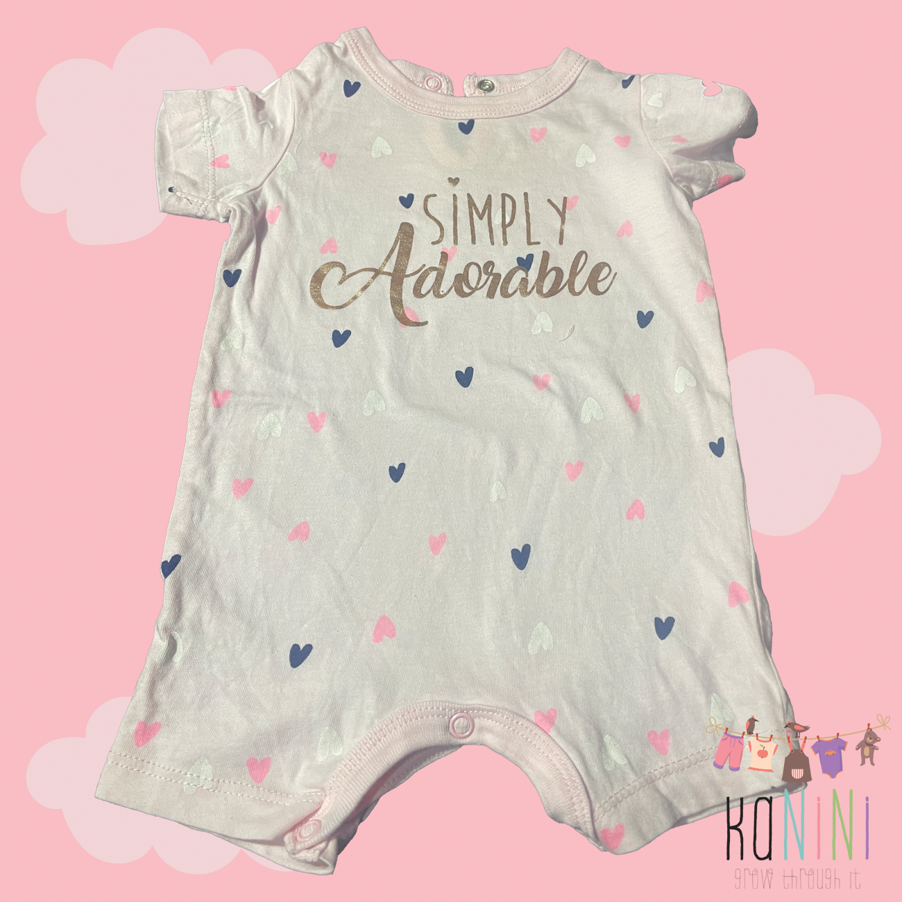 Featured image for “Woolworths 0 - 3 Months Girls Simply Adorable Romper”