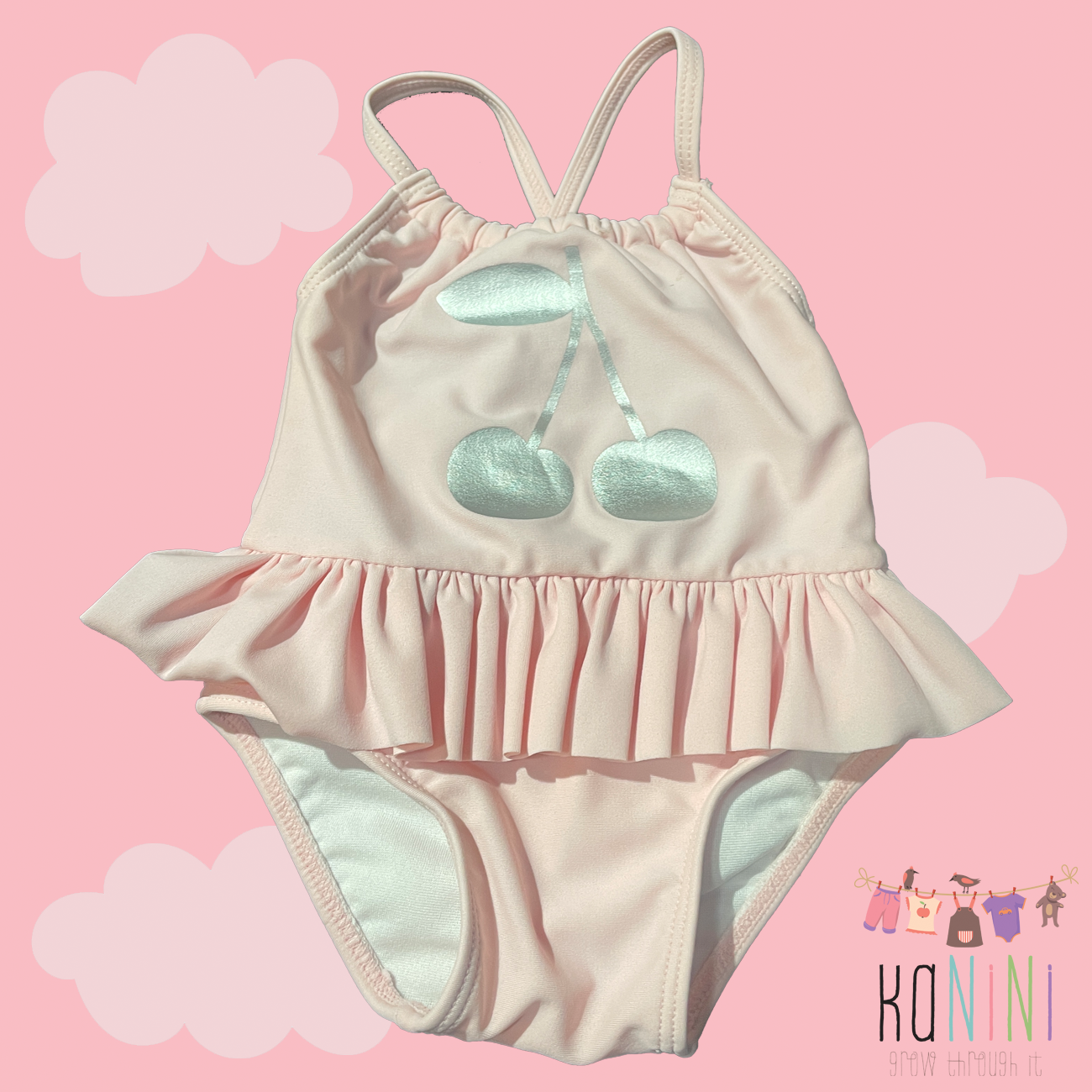 Featured image for “Country Road 0 - 3 Months Girls Pink Swimsuit”