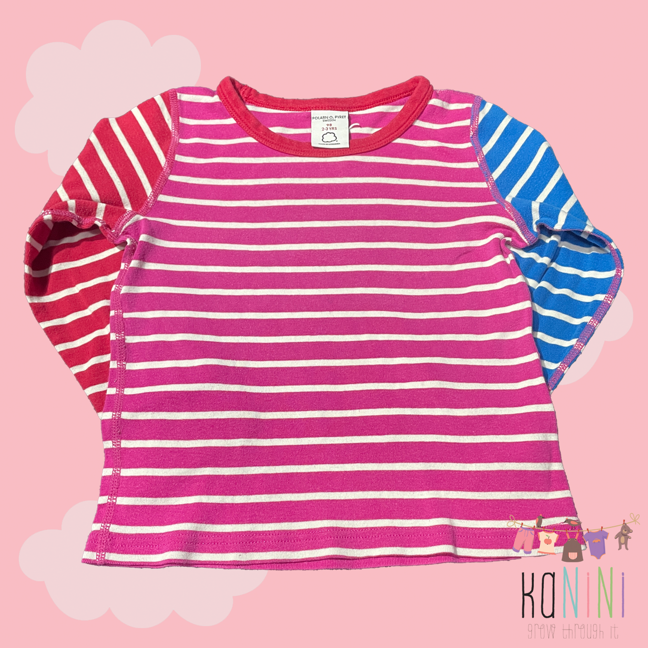 Featured image for “Polarn O Pyret 2 - 3 Years Girls Striped Shirt”