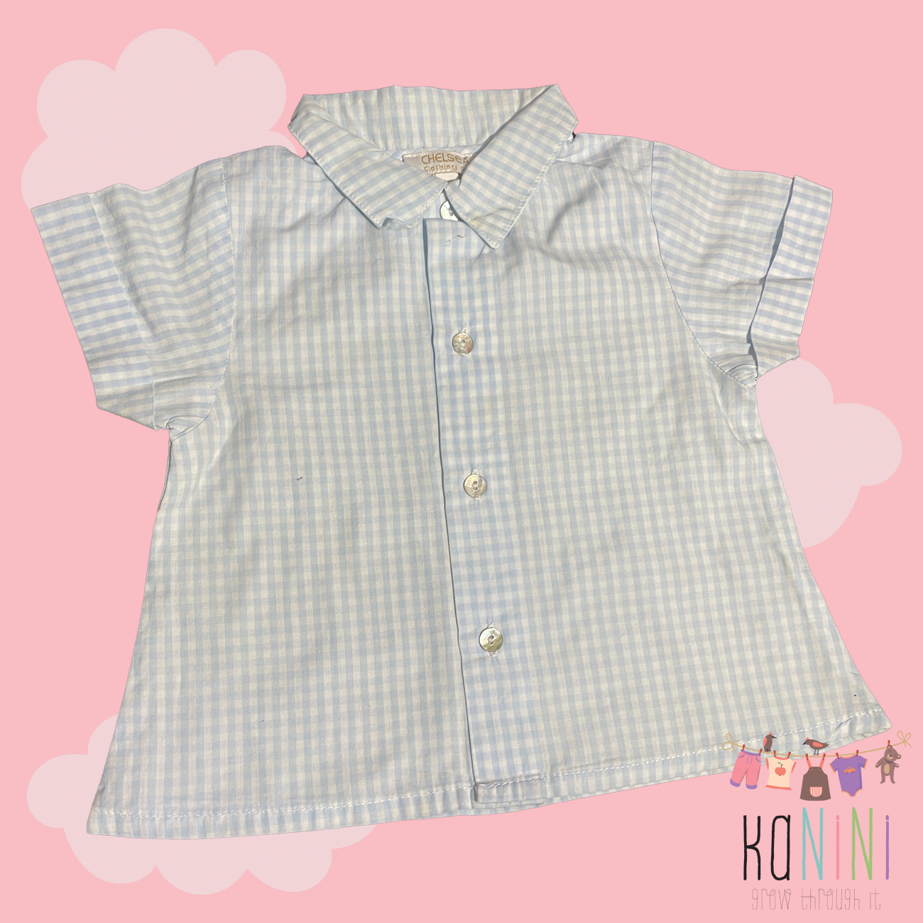 Featured image for “Chelsea Clothing Co 12 - 18 Months Girls Button Shirt”