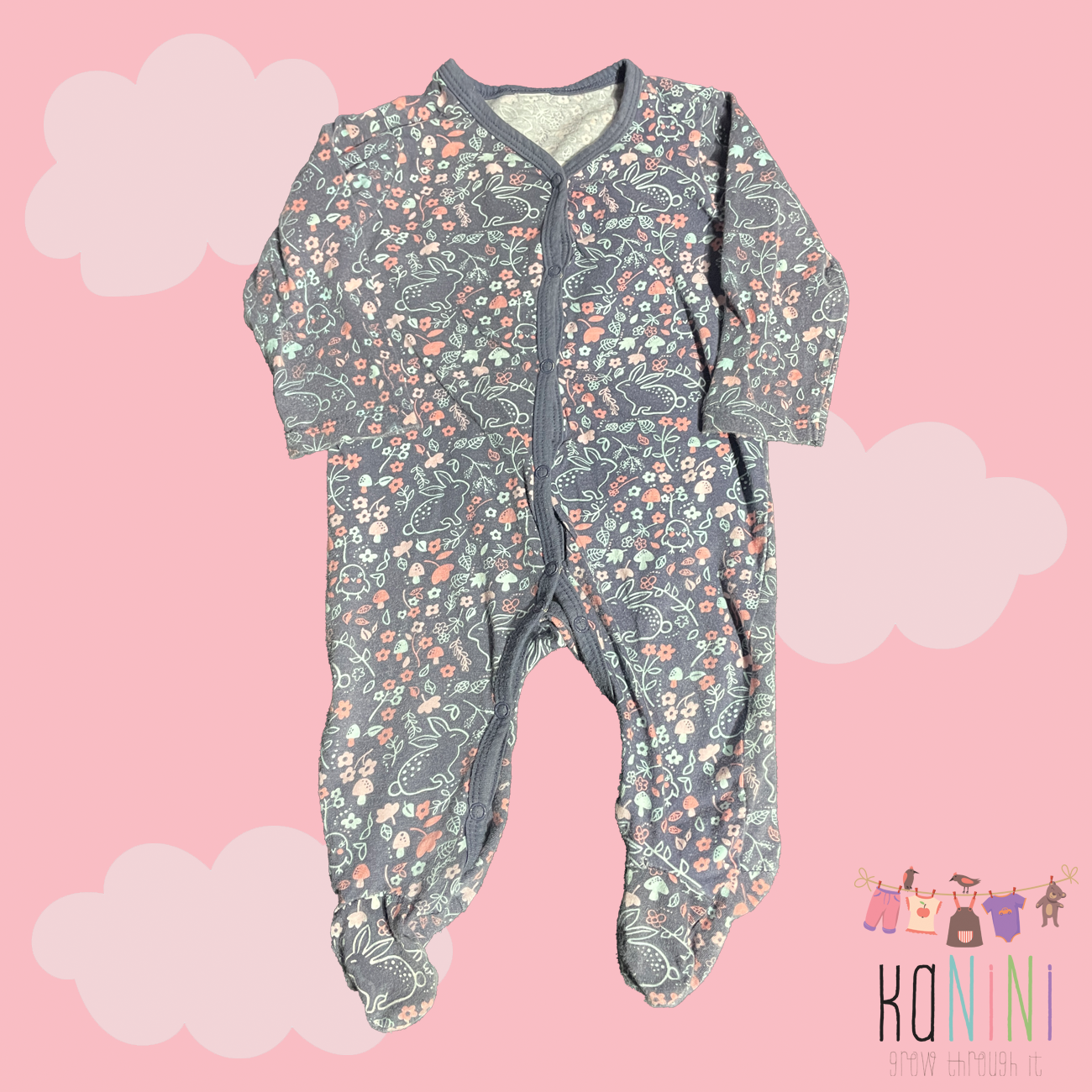 Featured image for “No Label ± 3 - 6 Months Girls Babygrow”