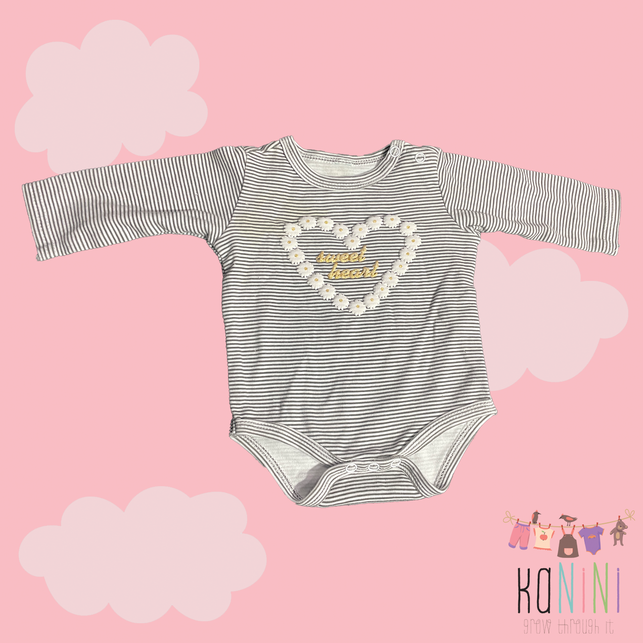 Featured image for “No Label ± 0 - 3 Months Girls Romper”