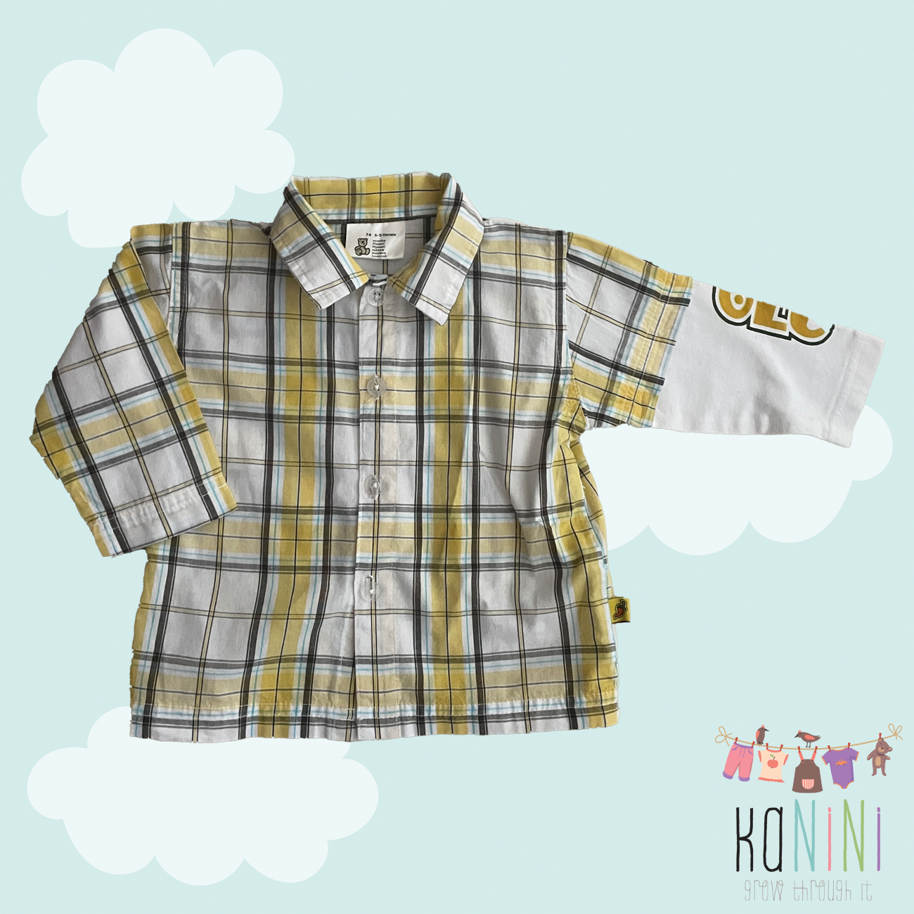 Featured image for “Amicosole 6 - 9 Months Boys Long Sleeve Shirt”
