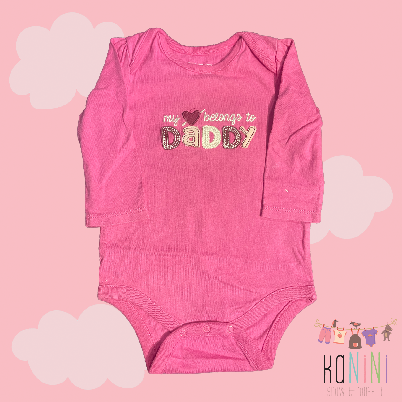Featured image for “Baby GAP 3 - 6 Months Girls Long Sleeve Romper”