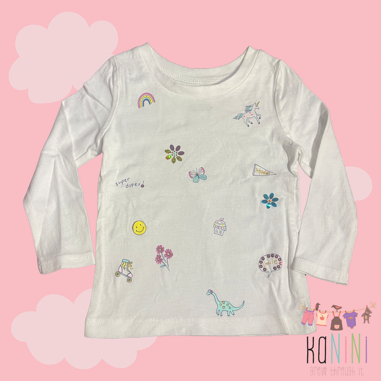 Featured image for “Carter's 12 Months Girls Long Sleeve TShirt”
