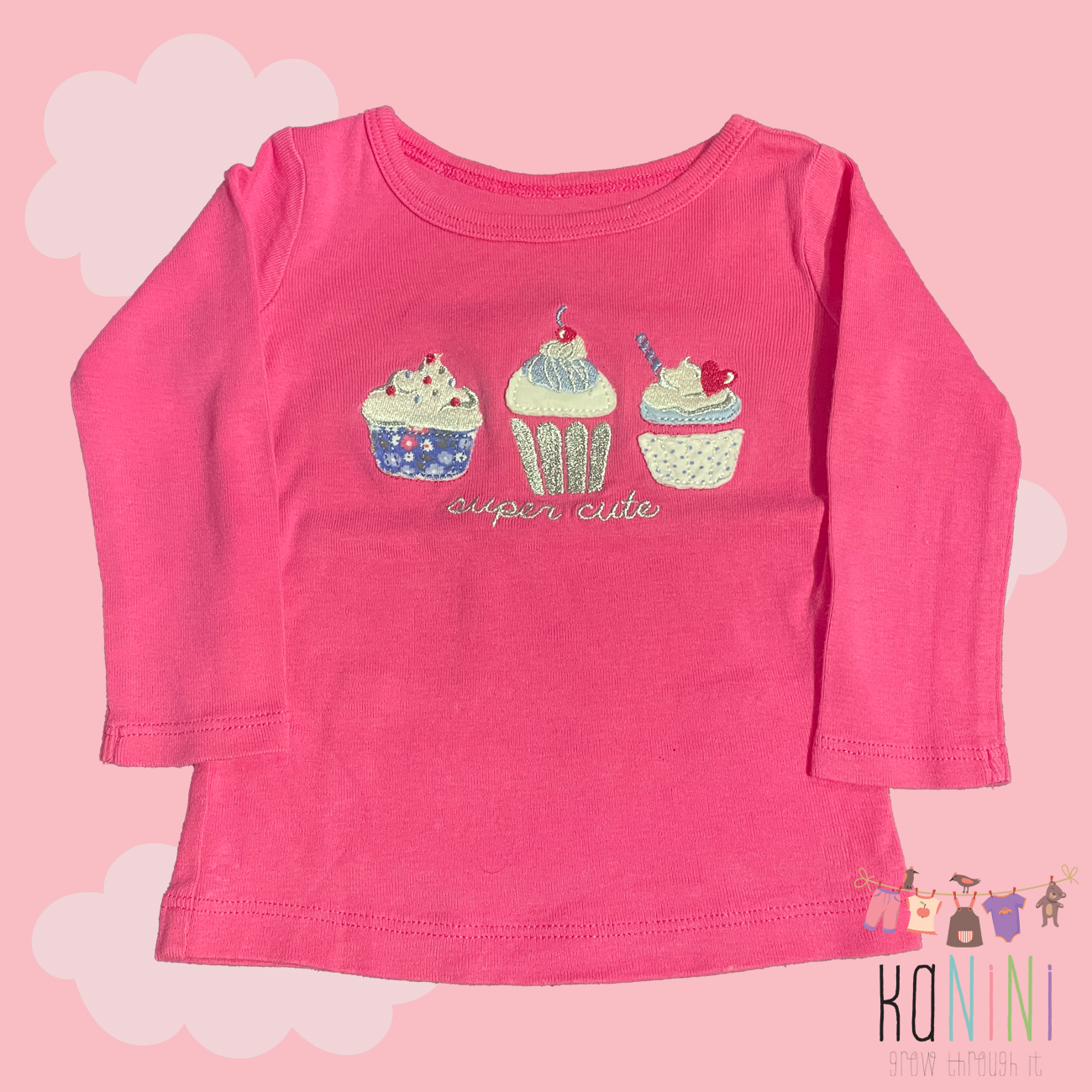 Featured image for “Carter's 6 Months Girls Long Sleeve T-Shirt”