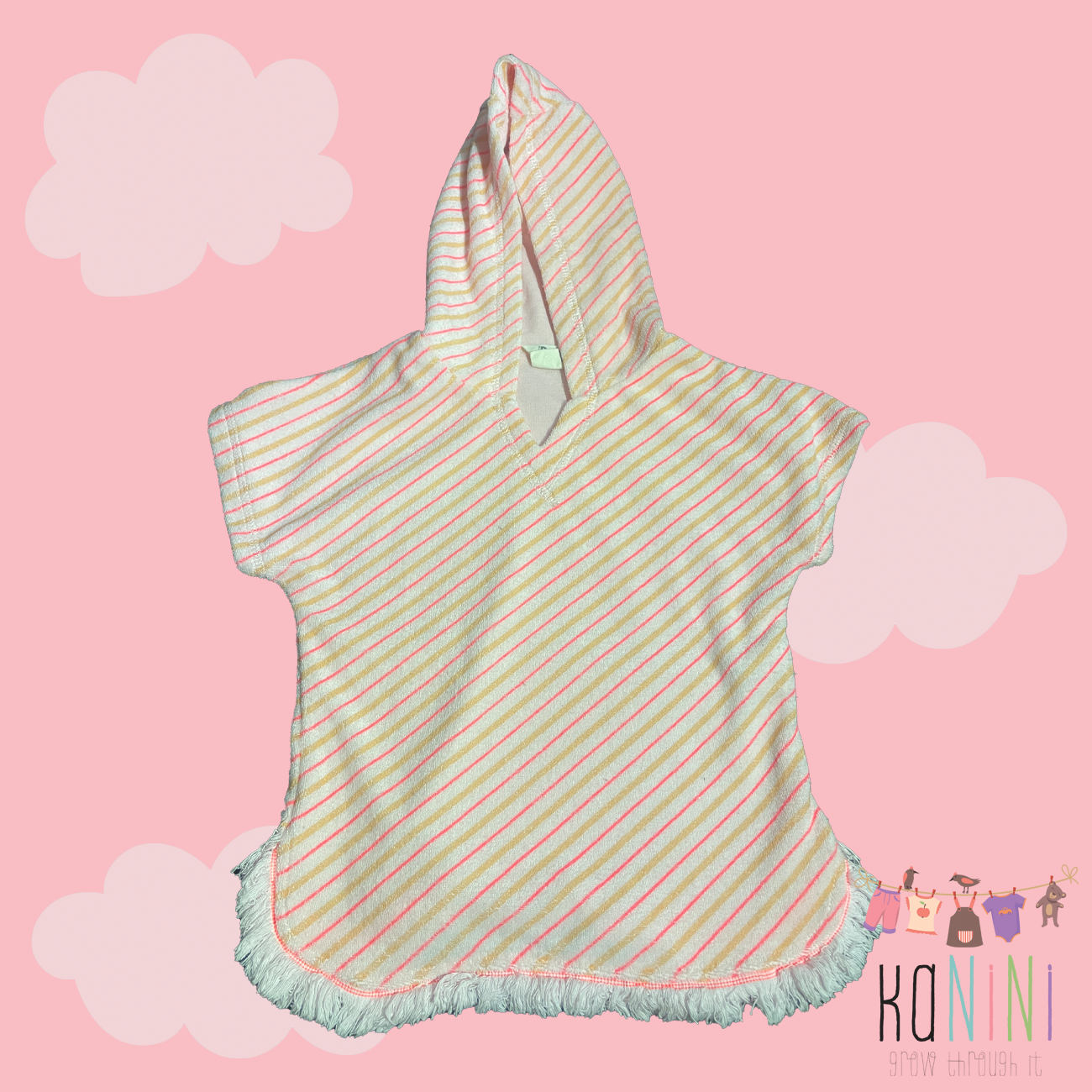 Featured image for “Cotton On 6 - 12 Months Girls Swimming Towel Hoodie”