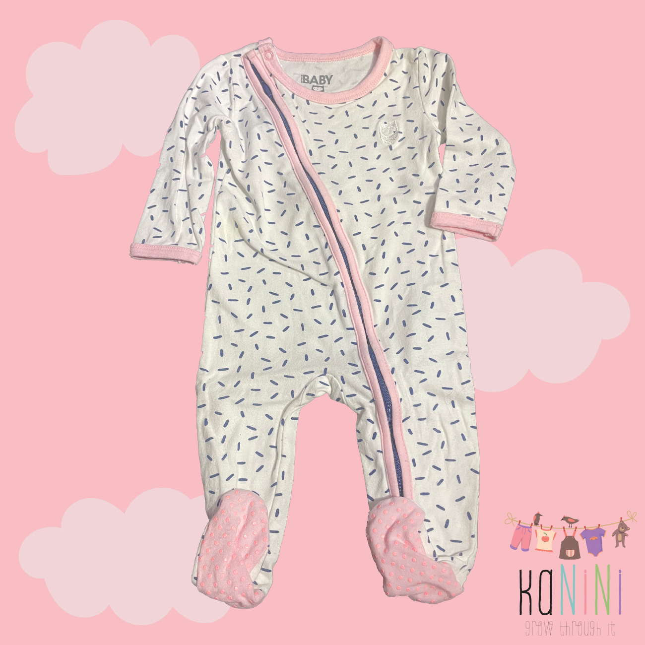 Featured image for “Cotton On 0 - 3 Months Girls Babygrow”