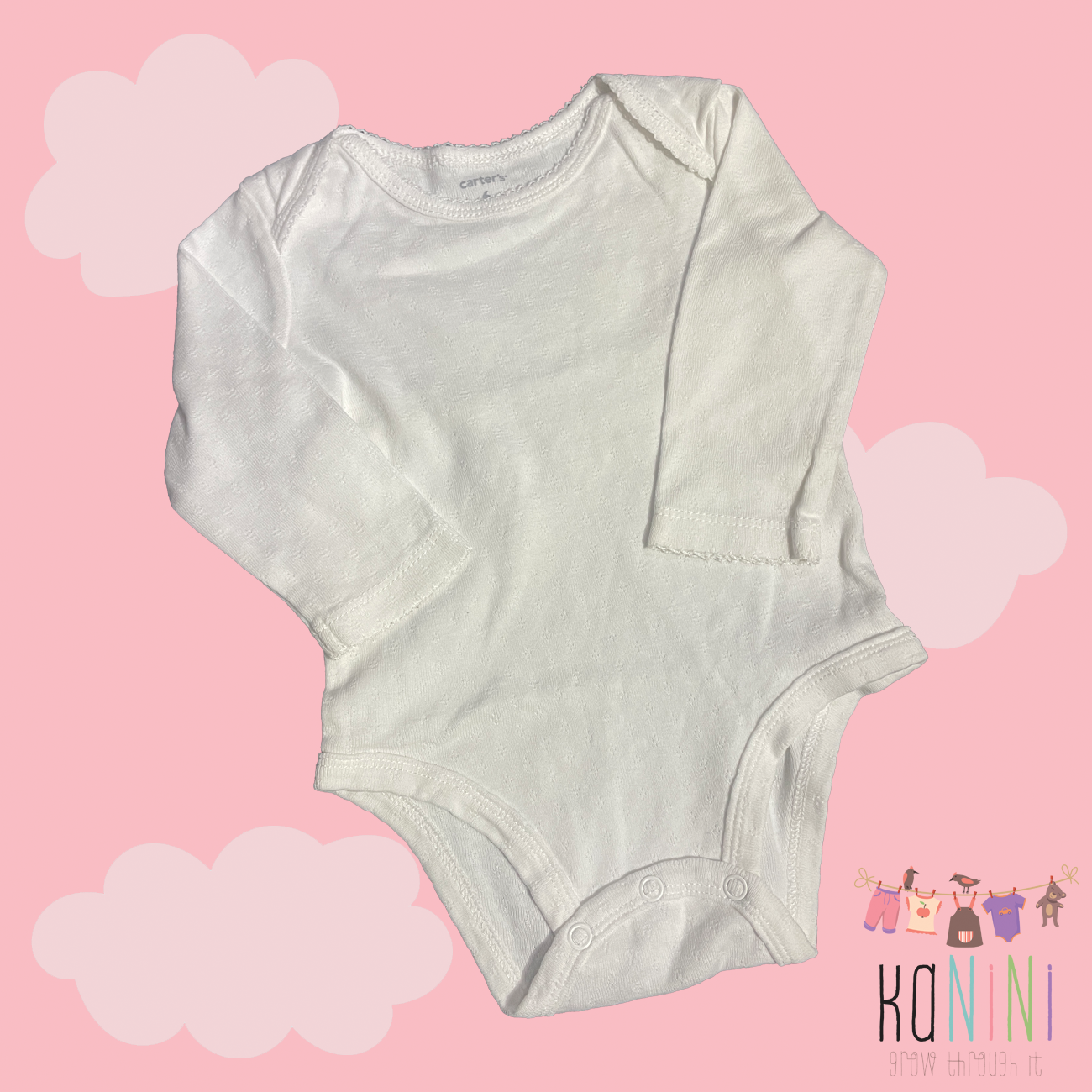 Featured image for “Carter's 6 Months Girls Long Sleeve Romper”