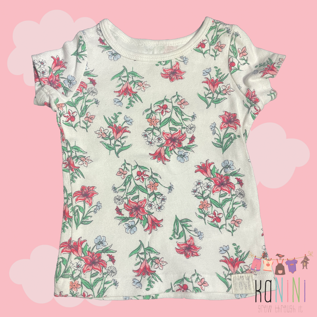 Featured image for “Carter's 6 Months Girls Floral T-Shirt”