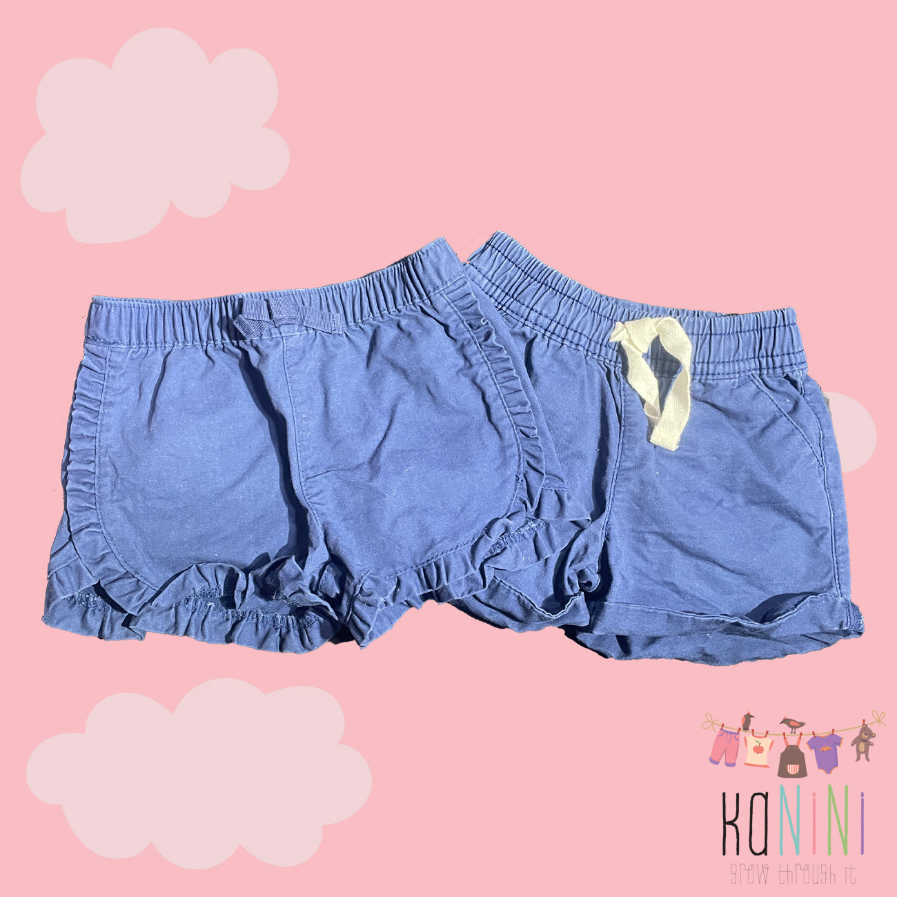Featured image for “Carter's 9 Months Girls Shorts Combo Set”