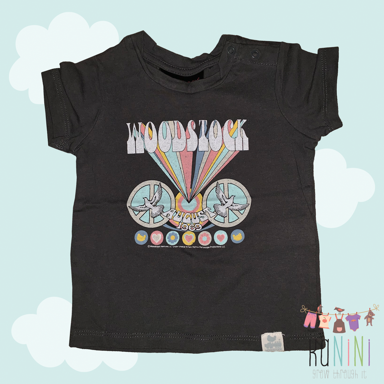 Featured image for “CottonOn 3 - 6 Months Boys Woodstock T-Shirt”
