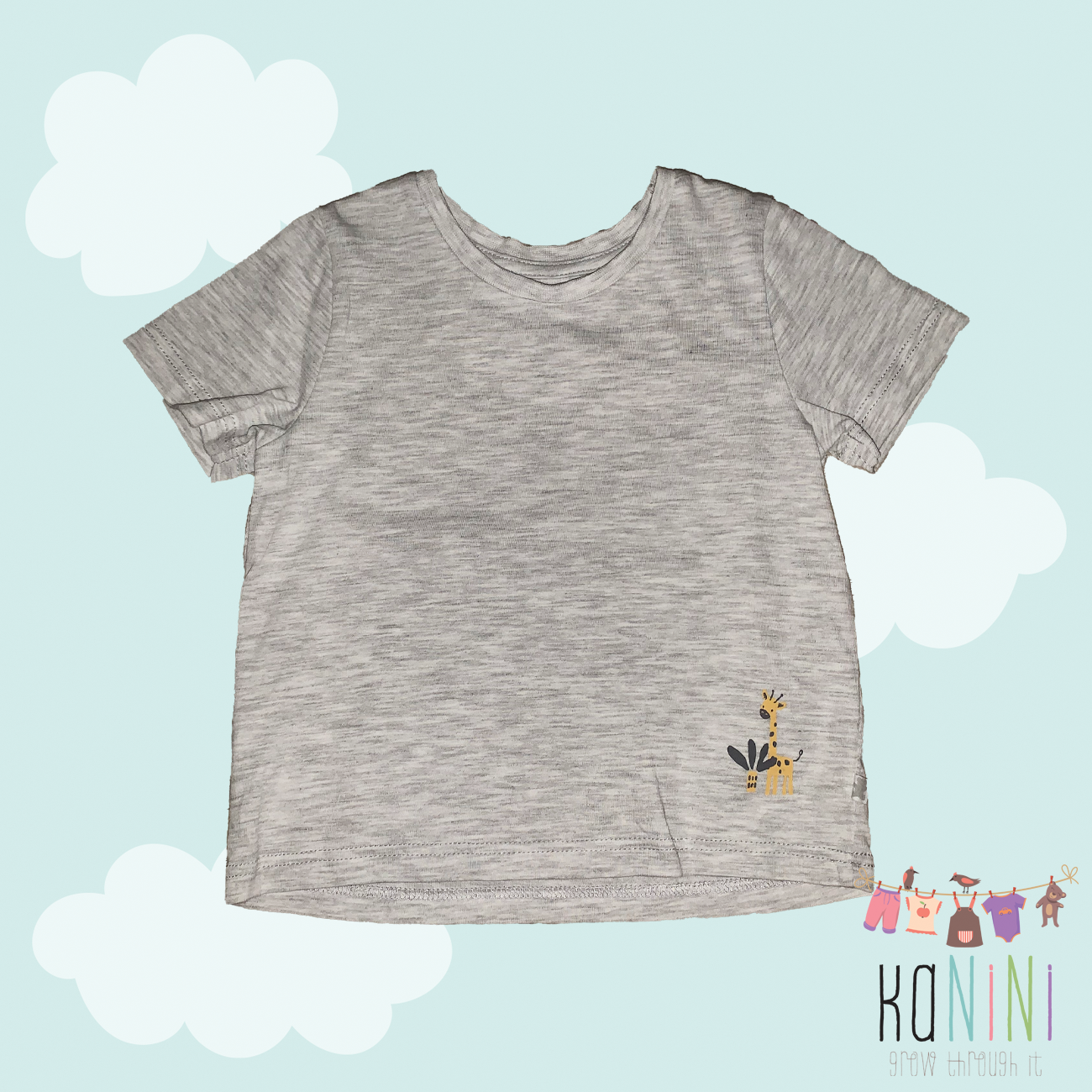 Featured image for “Woolworths 6 - 12 Months Boys Grey T-Shirt”