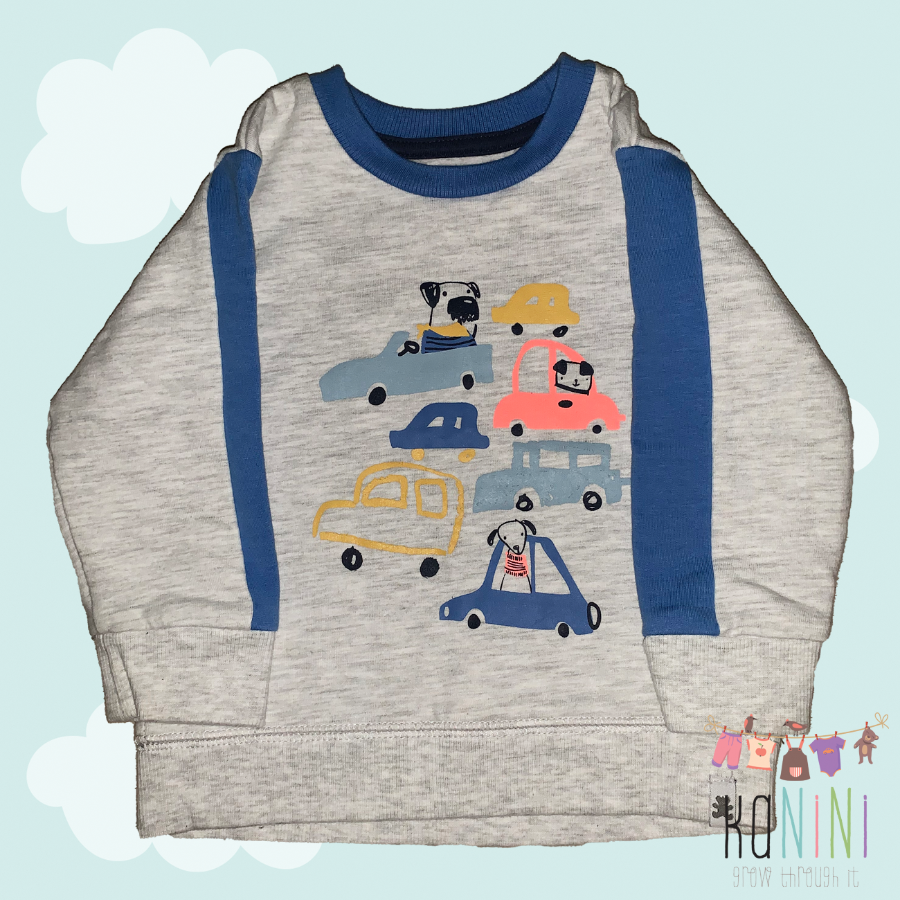 Featured image for “Woolworths 6 - 12 Months Boys Grey Sweater”