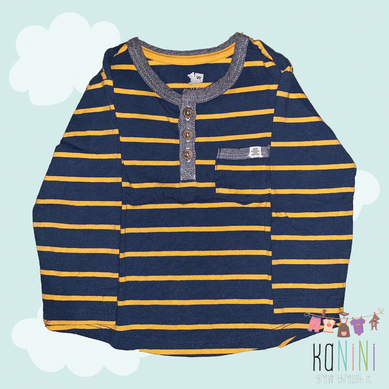 Featured image for “Woolworths 6 - 12 Months Boys Long Sleeve T-Shirt”