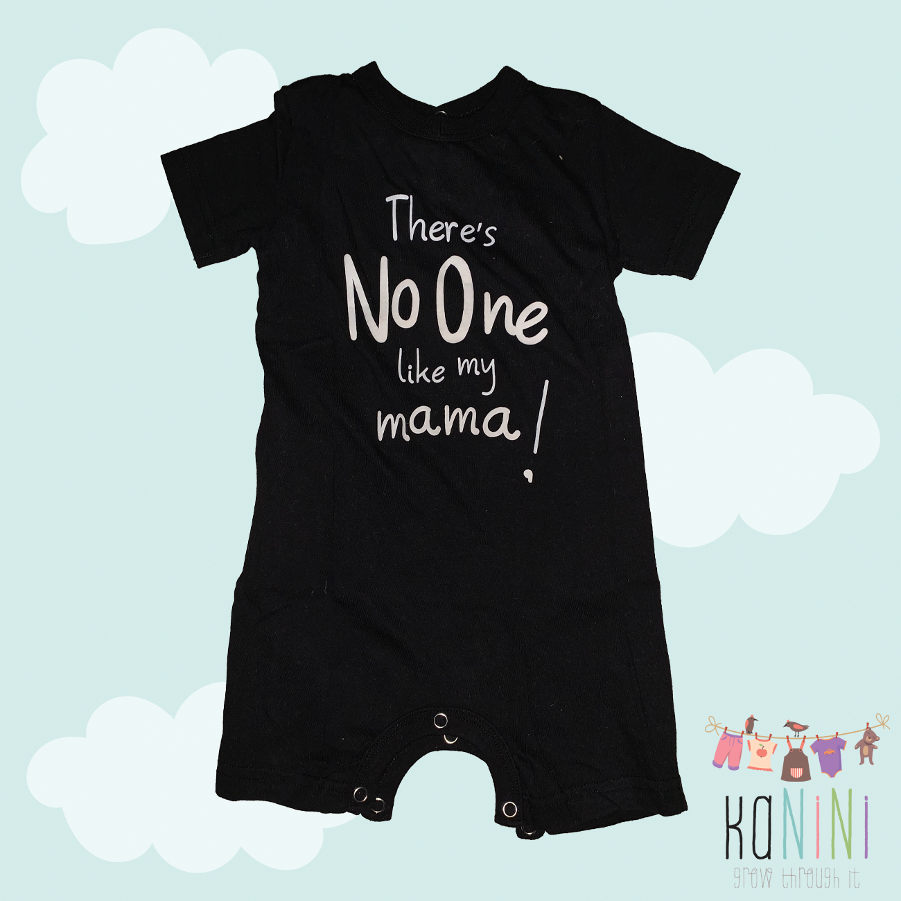 Featured image for “Woolworths 6 - 12 Months Boys Black Romper”