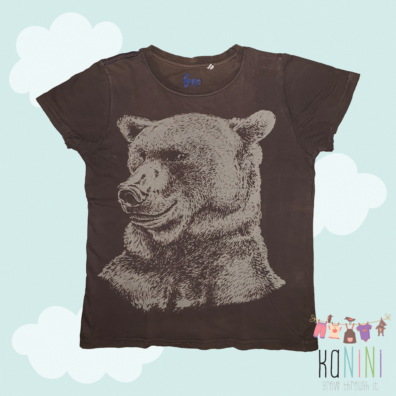 Featured image for “CottonOn 11 Years Boys Bear T-Shirt”