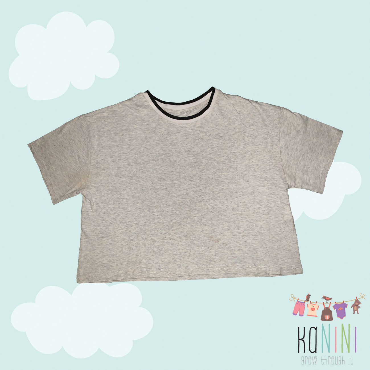Featured image for “CottonOn 10 Years Girls Grey T-Shirt”