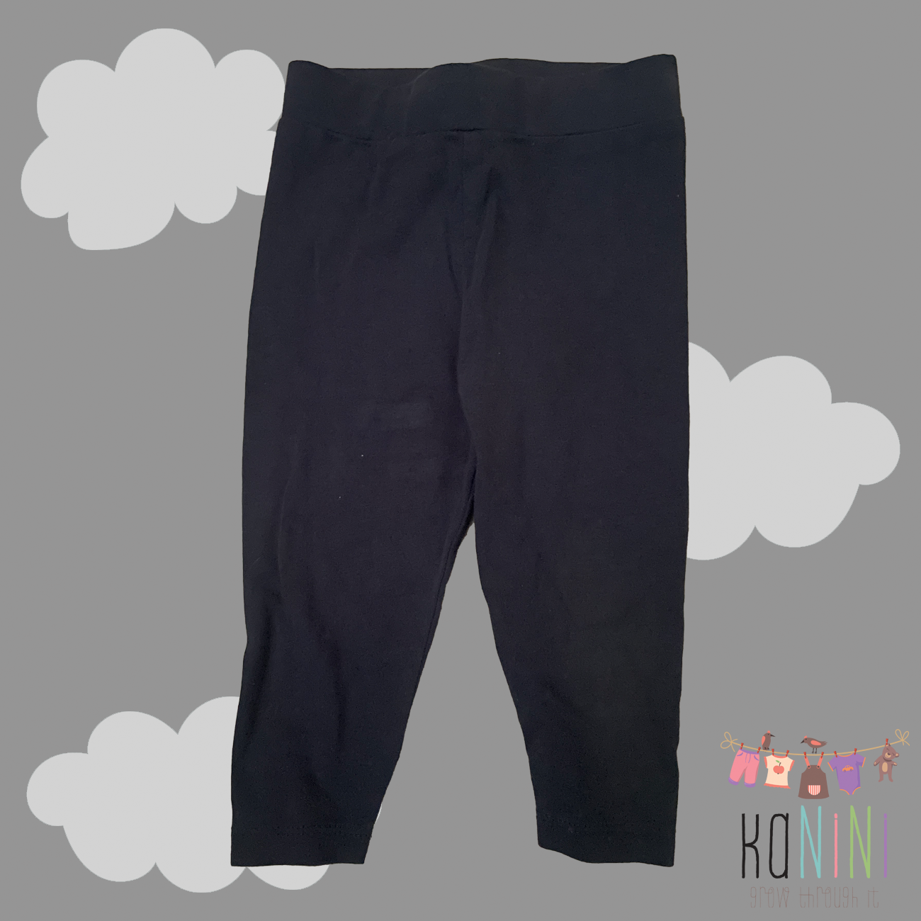 Featured image for “Keedo 3 - 6 Months Unisex Navy Leggings”
