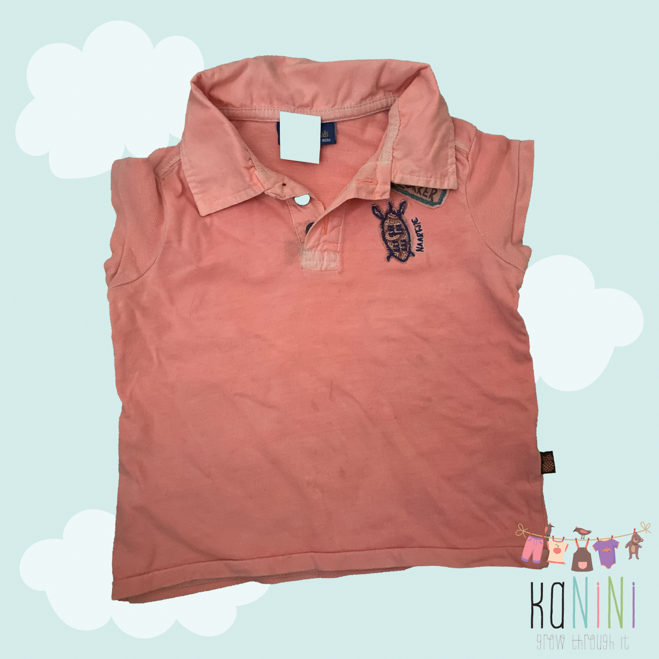 Featured image for “Naartjie 6 - 12 Months Boys Orange T-Shirt”