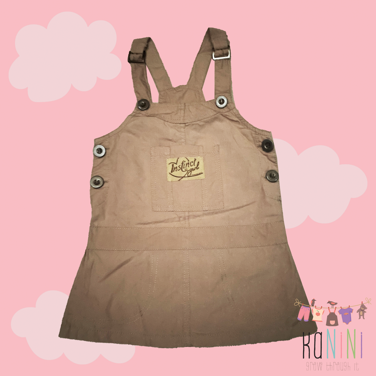 Featured image for “Instinct 2 - 3 Years Girls Dungaree Dress”