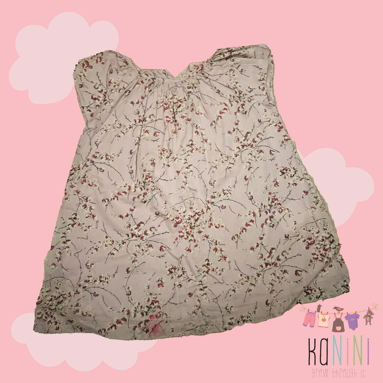 Featured image for “Noa Noa 18 Months Girls Flower Print Dress”
