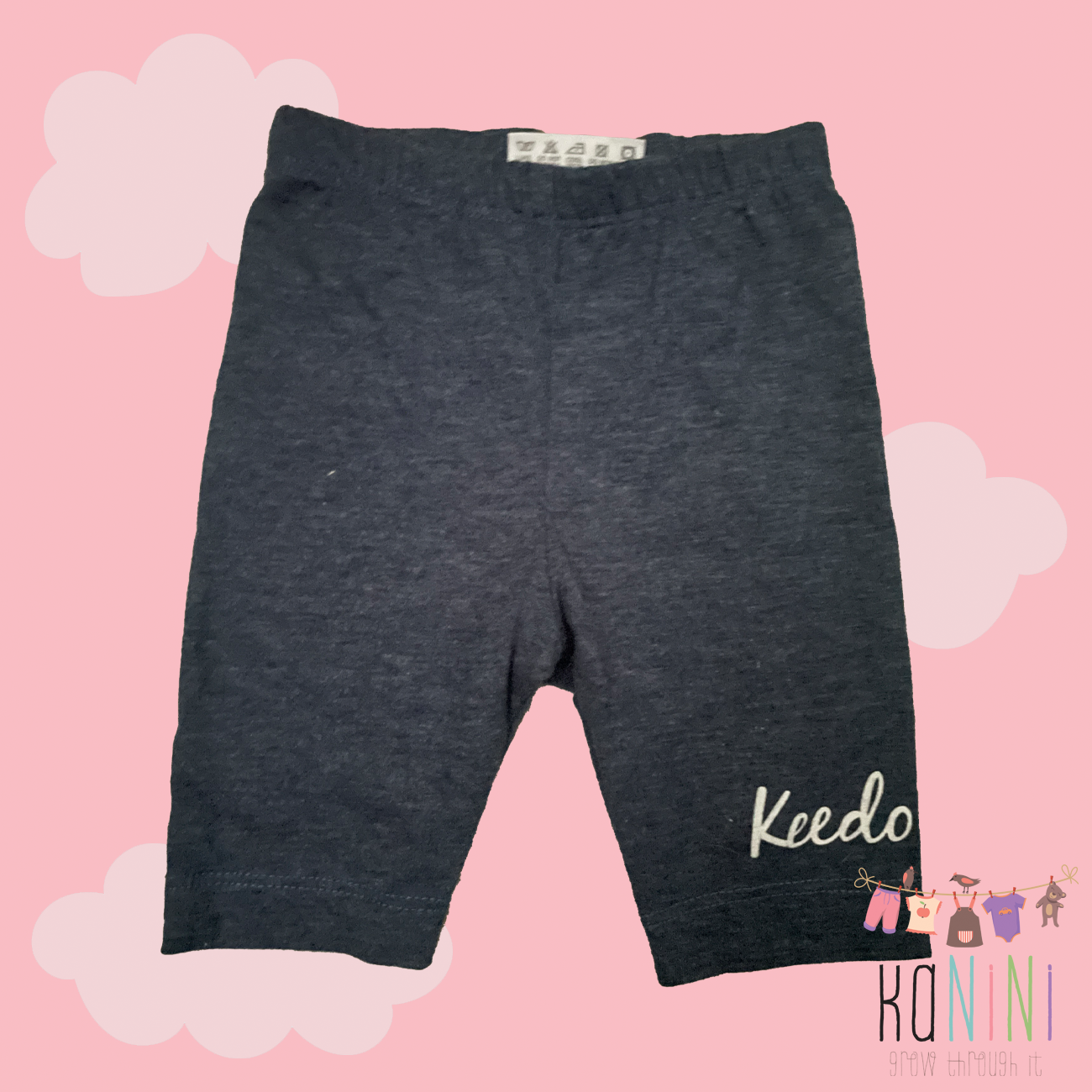 Featured image for “Keedo 3 - 6 Months Girls Blue Leggings”