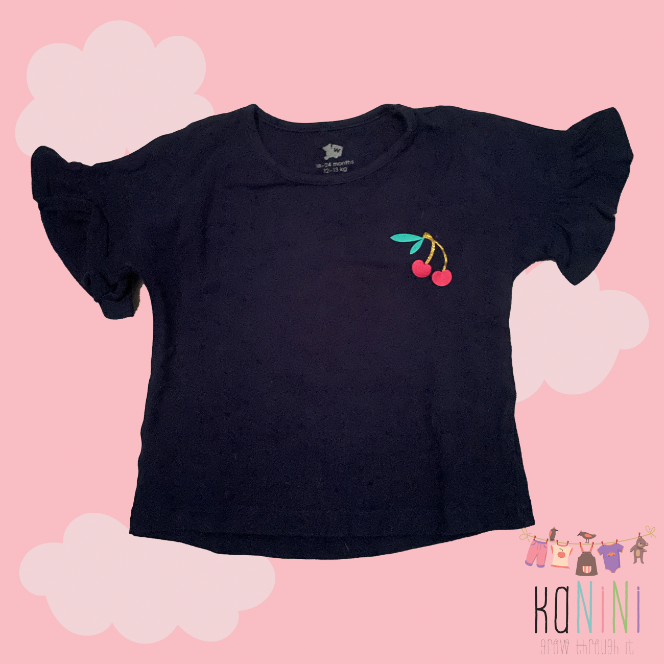 Featured image for “Woolworths 18 - 24 Months Girls Navy T-Shirt”